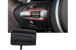 HACREYATU Car Multi-function Black Steering Wheel Control Switch Button Replacement for BMW 3 4 5 GT 6 7 Series F30 F35 F34 F36 F10 F11 F12 F07 F01 F02 (M Series Left)