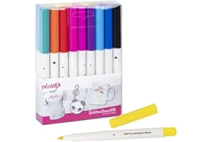 plottiX - Kompletny zestaw pisaków sublimacyjnych (18 kolorów)