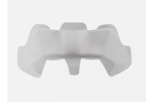 EvoParts Spoiler posteriore compatibile casco moto Arai Rx7-V Vz-Ram (2024) (White gloss)