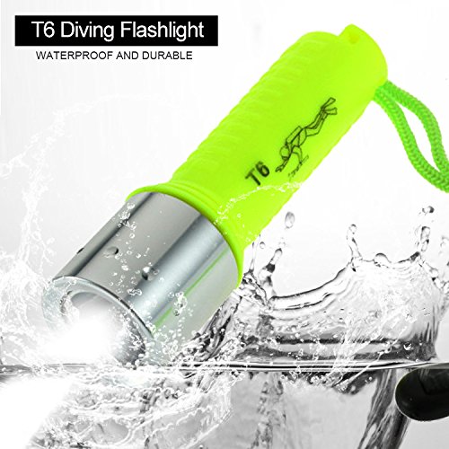 Pocketman 1200LM CREE T6 LED wasserdichte Unterwasser Tauchen Tauchen Taschenlampe Tauchfackel