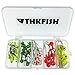 Produktbild THKFISH® Angeln Jigs, 2g 4g 6g 8g 10g Süßwasser Salzwasser Angelköder Jigs Kopf Köder Haken Angeln Jigs mit Kunststoff Box 44 stücke   Los