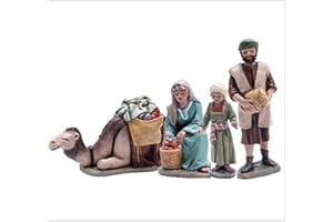 Triciclo Editores Figuras del Belén, Familia de Mercaderes (Familia de Mercaderes)