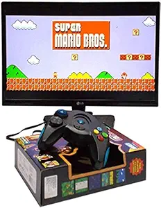 EUPHORIA Rk Toys New 2 Player Game Direct AV Inputs USB 2 Remote Shooting, Puzzle, Racing, Action 101000 in 1, 2 Player Built in TV Video Game Pad for Kids