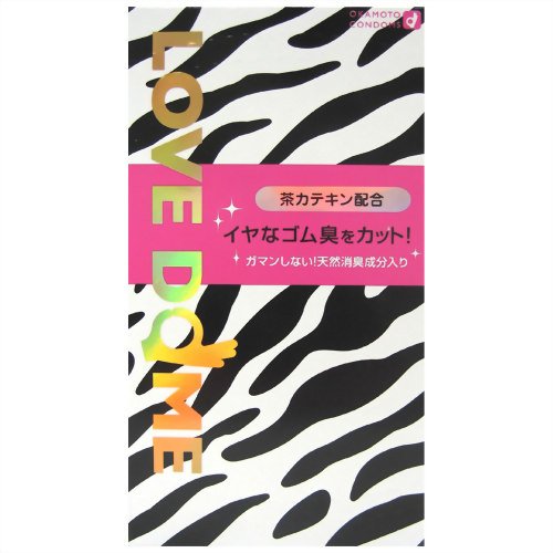 Okamoto LOVE DOME | Condoms | Zebra Green 12pc by OKAMOTO