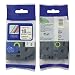 Produktbild Kompatibel Label Tape Kassette tze-se4/tz-se4 Sicherheit Schwarz auf Weiß 18 mm x 8 m für Brother 1 Pack