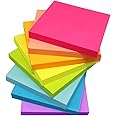 Vanpad Sticky Notes 3x3 Inches,Bright Colors Self-Stick Pads, Easy to Post for Home, Office, Notebook, 82 Sheets/pad
