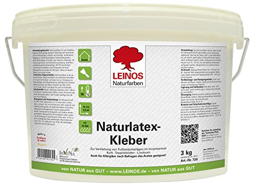 Leinos 720 Naturlatexkleber 3,00 kg