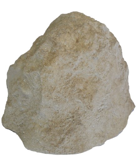 Wasserkaskaden Dekorstein Steckerstein Fels, Beige/Braun, 45 x 40 x 38 cm/ 2-teilig