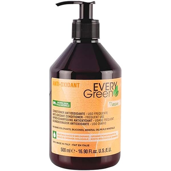 EVERY GREEN Veganes Anti-Frizz Shampoo – 500 Ml, Mit Bio Sesamöl & Panthenol – Für Weiches, Kämmbares Haar