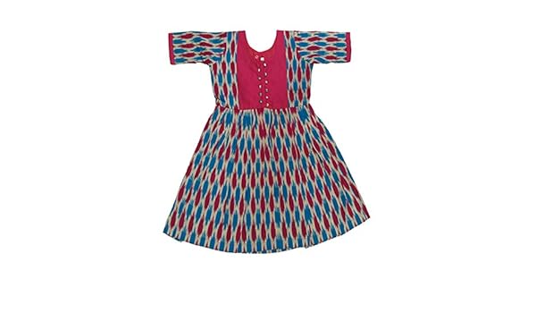 ikkat frocks for babies