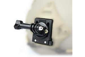 Huenco Support de Fixation de Support Avant pour Casques Tactiques Fast/AF / M88 / Mich pour caméra d'action Airsoft Paintball