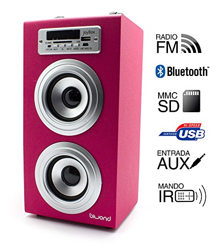Reproductor JoyBox Bluetooth Rosa Biwond