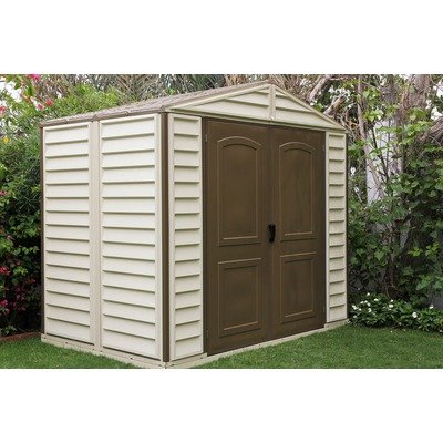 Duramax Abri de jardin en PVC Duramax Woodstyle 4.13m² (2.46X1.68m)