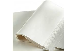 BAG MARKET LIMITED Jumbo Multi-Bake Greaseproof Silicone Coated White Paper Sheets - 18" x 30" | Baking Parchment Paper (10 Sheets)