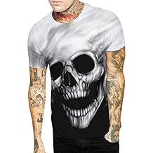 magliette con teschio uomo