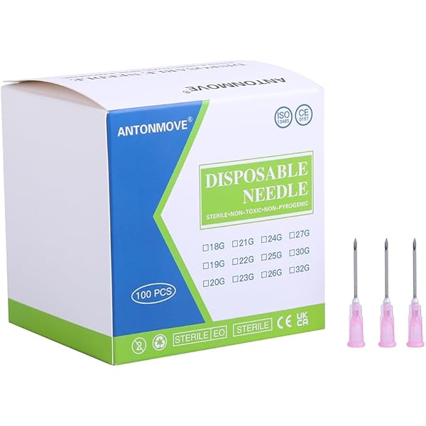 Fisnar 818050SS1 Luer Lock Stainless Steel Dispensing Tip 0.5 In X 18 Ga