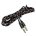 Price comparison product image Jellybean ® Gorilla STRONG UNIVERSAL BRAIDED 3.5mm Stereo Jack Audio Headphone Aux Cable Lead Male to Male Car Stereo