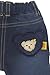 Steiff Baby Girls Jeggings Jeggings Jeans, Blue (dark Blue Denim Blue 0012), 12-18 Months (Manufacturer size: 86)