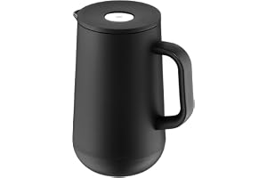 WMF 690687390 Impuls termoskanna 1 l isolerad te eller kaffe med presstätning håller dryckerna kalla och varma i 24 timmar sv