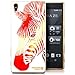 Produktbild Zanasta Designs Schutzhülle Sony Xperia Z5 Premium Hülle Silikon Case Cover Slim Silikonhülle Motiv Red Zebra