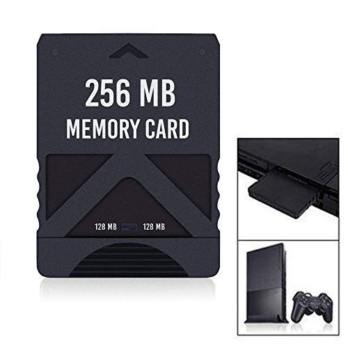 LayOPO 32/128/256MB PS2 Memory Card PS2 SD Card High Speed Storage For Sony Playstation 2 Consoles Game Saves and Information