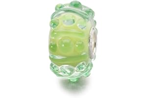 Trollbeads Breeze of Green TGLBE-20118 - Charm in vetro, misura unica, Vetro, Nessuna pietra preziosa