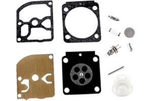 HURI RB-100 Vergaser Reparatursatz 4 Membran + 8 Teil für Zama C1Q-S serires für STIHL HS45 FS55 FS38 BG45 MM55 C1Q-S93