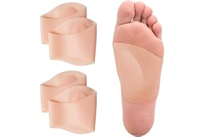 XINIFOOT Fußgewölbebandage, orthopädische Linderung bei Plattfüßen und Schmerzen im Fußgewölbe, Unisex, Unterstützung für Männer und Frauen (klein, 2 Paar)