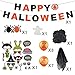 Produktbild SSITG Halloween Deko Grusel Dekoration Set mit über 30 Teilen Halloweendekoration