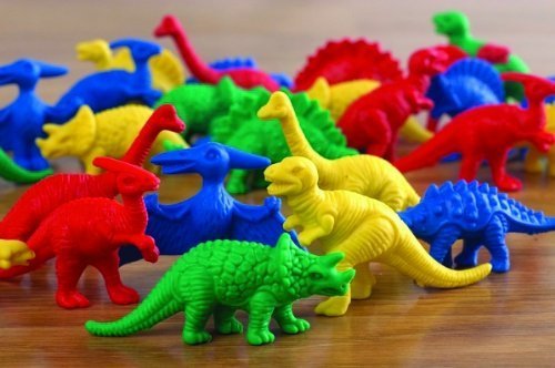 Dinosaur counters, pack 128 by Commotion Group