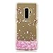 Price comparison product image DENDICO Galaxy S9 Plus Case, Ultra-Thin TPU Soft Cover Case for Samsung Galaxy S9 Plus, Transparent Clear Case for Galaxy S9 Plus [Shock-Absorption] Cherry Blossom