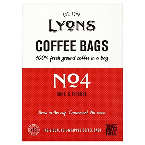 Lyons - Gourmet Italian - Coffee Bags - 125g (Case of 4)