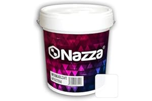 Nazza Pintura de Caucho Blanco Impermeabilizante - Pintura Antigoteras y Antihumedad para Terrazas y Azoteas Transitables - Color Blanco - 15 Litros
