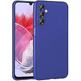 Zore Galaxy ile uyumlu M34 5G Kılıf Zore Premier Silikon Kapak Saks Mavi