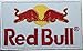 Produktbild Red Bull weiß Badge bestickt Patch 30,5 cm Aufnäher oder zum Aufbügeln