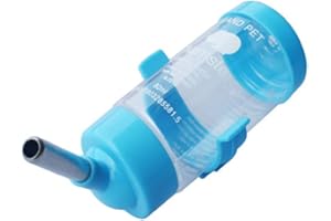 BAPAO Vektenxi Premium-Qualität Kunststoff Hamster Wasserspender Feeder Hängen Haustier Hund Meerschweinchen Eichhörnchen Kaninchen Trinkkopf Rohr Brunnen