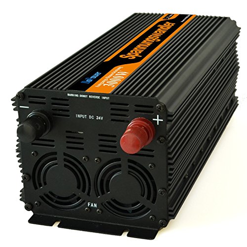convertisseur sinus modifiée 3000 6000W convertisseur onduleur 24V 230V onde sinusoïdale modifiée LCD