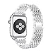 Produktbild Apple Watch Armband 38mm Edelstahl Premium Band Straps für Apple Watch 38mm Series 1/2/3 (silber)