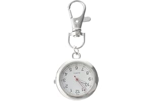 iplusmile Infirmière Montre À Quartz Montre De Poche Infirmière Fob Montre Infirmière Clip Montre Infirmière Revers Broches Clip sur Les Soins Infirmiers Montre pour Les Médecins