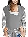 Vlokup Baby Sling Carrier Soft Infant Wrap Ideal Shower Gift Grey