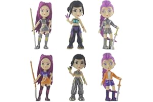 Jilijia Juego de 6 figuras de acción de Rumi Zoey Mira Tiger Birds de anime, figura de anime, figura de PVC, modelo de personaje de dibujos animados, estatua de mercancía de anime, regalos para