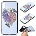 Produktbild Everainy iPhone XR Hülle Silikon Bumper Gummi Cover Hüllen Kompatibel für iPhone XR Handyhülle Stoßfest TPU Stoßstange Schutzhülle (Flügel)