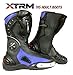 Produktbild XTRM N705 Moto Scooter Motorradstiefel, Renn-Stiefel, Stiefel städtischen 45 Schwarz-Blau