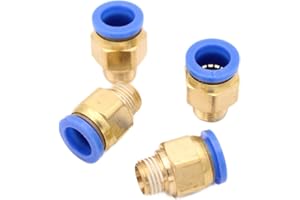 CNCTEC R1/4" a 12 mm IQS, 4 unidades de conexión de aire comprimido (R 1/4" - 12 mm)