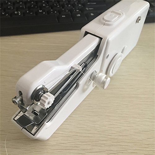Blue Vessel Mini Portable Smart Elektrische Schneiderstich Hand-Nähmaschine Home Travel Use - 6