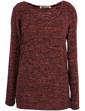 Emma & Giovanni - Basic Langarmshirt - Pullover - Damen