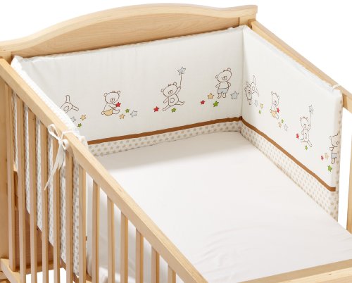 Träumeland Teddy TT09205 Cot Bumper 180 x 36 cm
