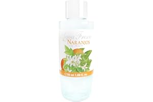 AGUA FRESCA DE RUY - Naranjos, Perfume Unisex, 50 ml, Formato Spray, Colonia Hombre y Mujer, Eau de Toilette Masculina y Femenina, Aroma Cítrico y Herbal, Fragancia Suave y de Larga Duración