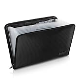 Expanding File Folder A4 Size Moistureproof Document Folder Certificate Fireproo