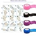 inkint 4 Rolls Self-adhesive Elastic Nail Art Finger Bandage 2.5cm*4.5m Manicure Protective Wrap Tape Bandage for Skin Protection